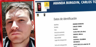 Emiten ficha amarilla del mexicano desaparecido en Canadá Canadá