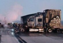 Arco Norte colapsa ocho horas tras choque en Texmelucan