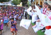 Sergio Salomón da banderazo a Carrera de la Tortilla