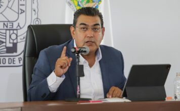 Condena Sergio Salomón agresión a joven en antros de Cholula Sergio Salomón Céspedes Peregrina