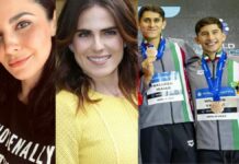 Martha Higareda y Karla Souza pagaron viaje de clavadistas al Mundial