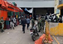 Sedena, Guardia Nacional y SSP despliegan operativo en Central de Abasto