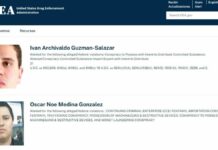 Mexicanos encabezan lista de los más buscados por la DEA