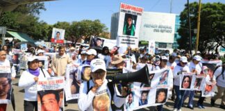 Marchan para exigir localización inmediata de desaparecidos en Puebla