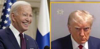 Biden se burla de la foto policial de Trump: “es un chico guapo”