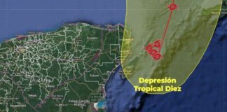 Tormenta tropical “Idalia” se formará este domingo frente a Quintana Roo
