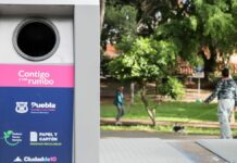 Ayuntamiento de Puebla termina mantenimiento a contenedores soterrados