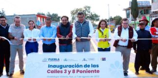 Inauguran vialidades en Guadalupe Victoria Guadalupe