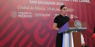 Ana Guevara asegura apoyo económico para atletas rumbo París 2024 Guevara.