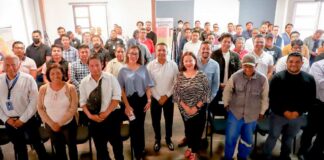 Realizan “Espacio de Reflexión para Hombres” trabajadores de San Andrés Hombres
