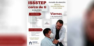 ISSSTEP llegará con jornada regional a Ajalpan el 1 de septiembre ISSSTEP