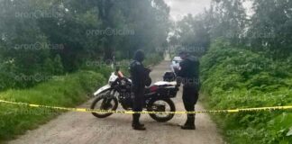 Mujer es hallada sin vida en zanja de Xicohtzinco, Tlaxcala Mujer