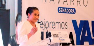 Nadia Navarro llama a la unidad rumbo a 2024 durante informe de labores Navarro