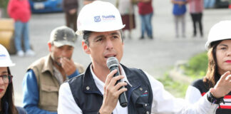 Gobierno municipal rehabilita puente de calle Puebla, en Aparicio Puente