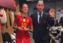 Luis Rubiales bromeó con boda con Jenni Hermoso Rubiales