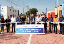 Tlatehui inaugura dos calles adoquinadas Tlatehui