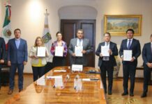 Gobierno de Puebla y sociedad civil firman convenio para erradicar la trata