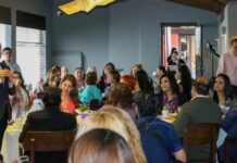 Nacho Mier se reúne con Colectivo Feminista 50+1