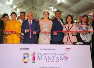 Inaugura Sergio Salomón edición 81 de la Feria de la Manzana 2023