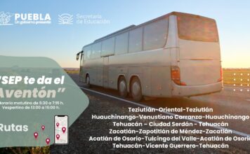 Puebla apoya a docentes con programa “SEP te da el aventón”