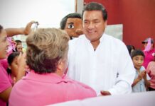 Julio Huerta celebra reuniones con poblanos en San Aparicio