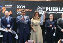 Sergio Salomón inaugura la Expo de Abarroteros Mayoristas 2023
