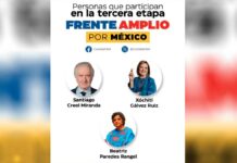 Xóchitl Gálvez, Paredes y Creel, avanzan en proceso del Frente Amplio por México Xóchitl Gálvez