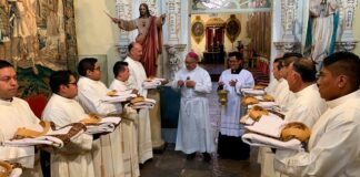 Arquidiócesis de Puebla realiza ordenación de nuevos diáconos diáconos