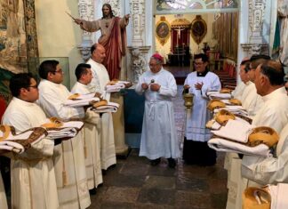 Arquidiócesis de Puebla realiza ordenación de nuevos diáconos diáconos