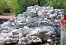 Aseguran en tres toneladas de metanfetamina en Sonora metanfetamina