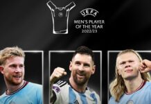 UEFA revela candidatos al premio de Jugador del Año premio