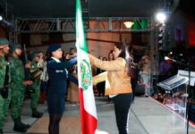 Ariadna Ayala abandera a participantes de Tradicional Cabalgata Ayala
