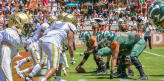 Aztecas UDLAP inician temporada con triunfo ante Potros UAEM Aztecas