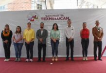 Norma Layón da inicio a fiestas patrias en Texmelucan