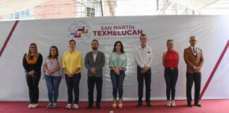 Norma Layón da inicio a fiestas patrias en Texmelucan