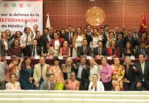 Armenta y Sheinbaum celebran reunión con senadores morenistas