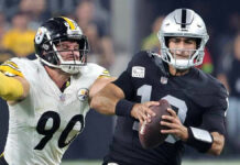 Las Vegas Raiders envían a Jimmy Garoppolo a protocolo de conmoción cerebral Garoppolo