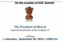 India cambiará su nombre por “Bharat”