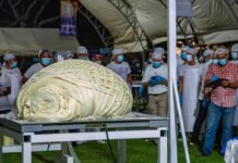 Chiapas gana Récord Guinness con el quesillo más grande del mundo