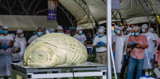 Chiapas gana Récord Guinness con el quesillo más grande del mundo