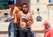 Jóvenes roban tenis y casi los linchan en Xochitlán Jóvenes