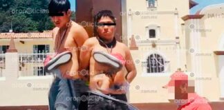 Jóvenes roban tenis y casi los linchan en Xochitlán Jóvenes