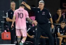 Messi se recupera favorablemente de su lesión de tobillo Messi