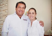 Julio Huerta agradece apoyo de poblanos a Claudia Sheinbaum Sheinbaum