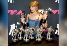 Taylor Swift triunfa con nueve premios en los MTV VMA Taylor Swift