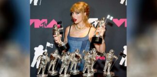 Taylor Swift triunfa con nueve premios en los MTV VMA Taylor Swift