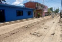 Atlixco rehabilita drenaje y banquetas en colonia Cabrera