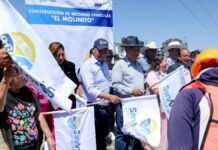 Mundo Tlatehui da banderazo a obras en distintas colonias