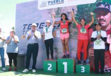 Premian a participantes de carrera “Trail vive Tepeaca” carrera