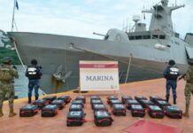 Incautan 922 kilos de cocaína en costas de Acapulco cocaína